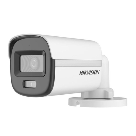 Hikvision 2MP 2.8mm Smart Hybrid Light with ColorVu Fixed Mini Bullet Camera DS-2CE10DF0T-LPFS(2.8mm)