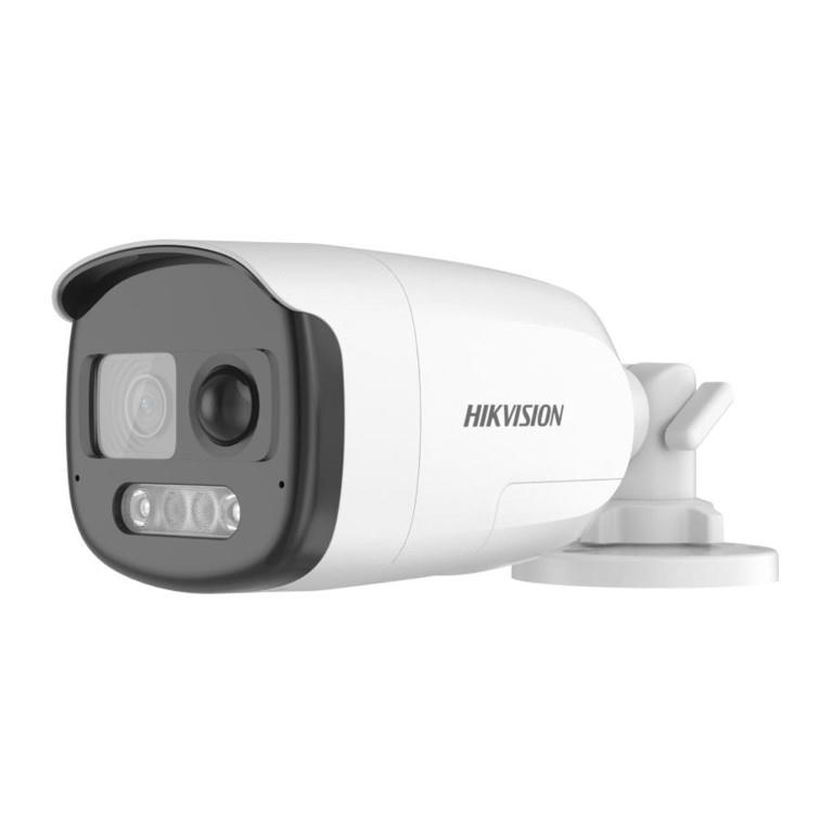 Hikvision 2MP 2.8mm ColorVu PIR Siren Audio Fixed Bullet Camera DS-2CE12DF3T-PIRXOS(2.8mm)