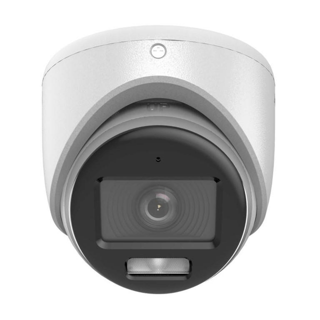 Hikvision 2MP 2.8mm Smart Hybrid-light with ColorVu Fixed Turret Camera DS-2CE70DF0T-LMFS(2.8mm)