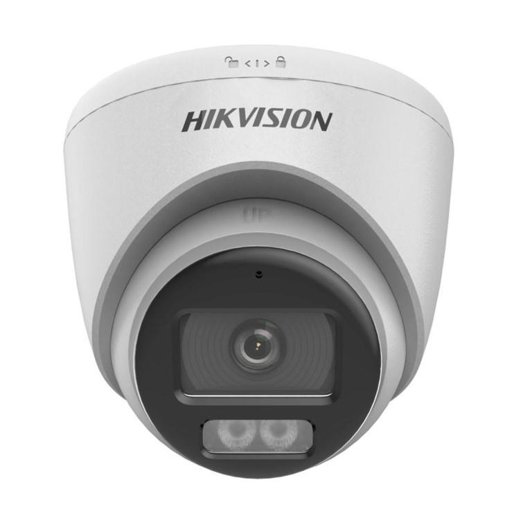 Hikvision 2MP 2.8mm Smart Hybrid Light with ColorVu Fixed Turret Camera DS-2CE72DF0T-LFS(2.8mm)