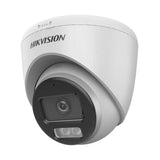 Hikvision 2MP 2.8mm Smart Hybrid Light with ColorVu Fixed Turret Camera DS-2CE72DF0T-LFS(2.8mm)