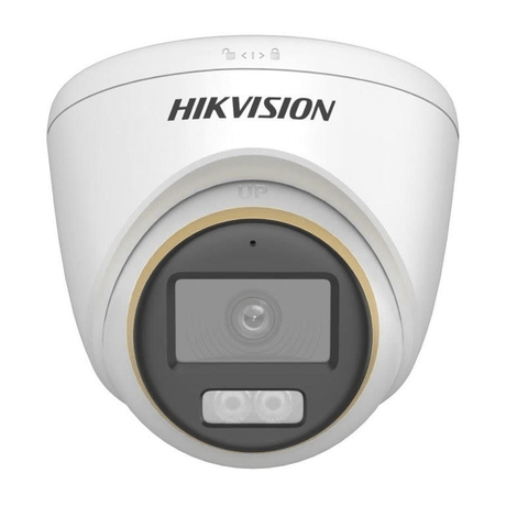 Hikvision 2MP 2.8mm ColorVu Dual-light Fixed Turret Camera DS-2CE72DF3T-LFS(2.8mm)