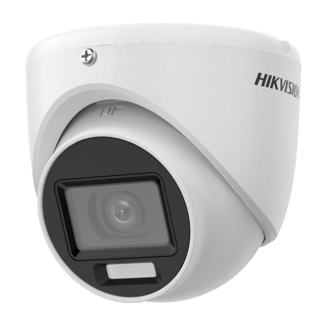 Hikvision 2MP 2.8mm Smart Hybrid Light Fixed Turret Camera DS-2CE76D0T-EXLMF(2.8mm)