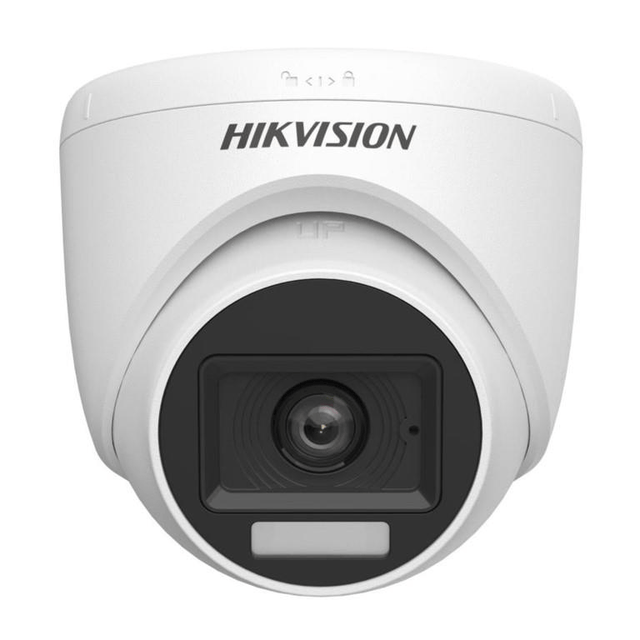 Hikvision 2MP 2.8mm Smart Hybrid Light Indoor Fixed Turret Camera DS-2CE76D0T-EXLPF(2.8mm)