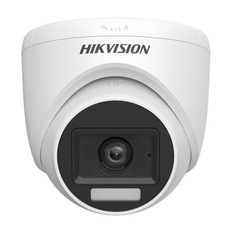 Hikvision 2MP 3.6mm Smart Hybrid Light Indoor Fixed Turret Camera DS-2CE76D0T-EXLPF(3.6mm)