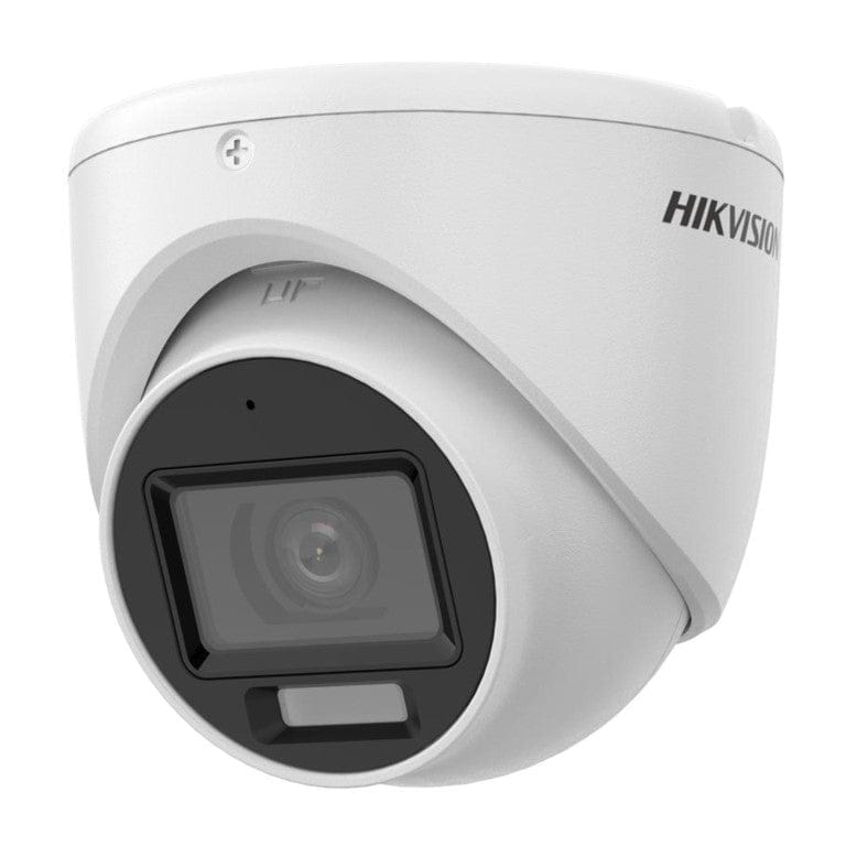 Hikvision 2MP 2.8mm Smart Hybrid Light Audio Indoor Fixed Turret Camera DS-2CE76D0T-LMFS(2.8mm)