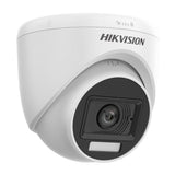 Hikvision 2MP 2.8mm Smart Hybrid Light Audio Fixed Turret Camera DS-2CE76D0T-LPFS(2.8mm)