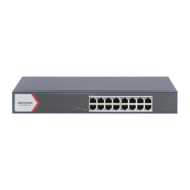 Hikvision 16-port GbE Smart Managed Network Switch DS-3E1516-EI