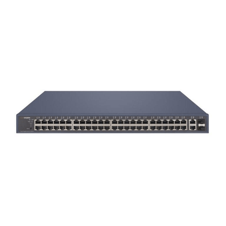 Hikvision 48-port GbE PoE Smart Managed Switch with 2x GbE and 2x SFP Ports DS-3E1552P-SI