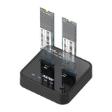 Maiwo K3016P 2-bay M.2 NVMe Clone Docking Station DS-NVME-USB3-K3016P