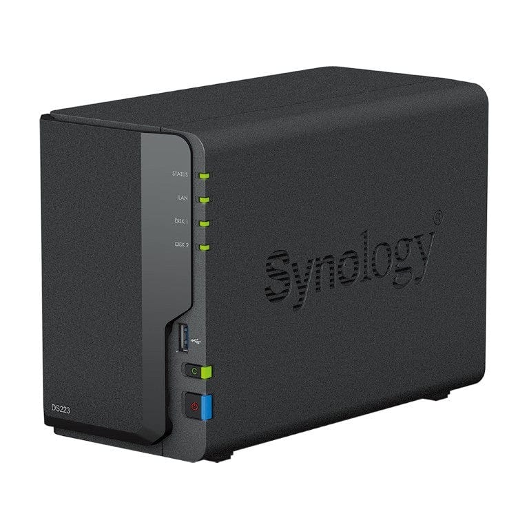 Synology DiskStation DS223 2-bay Diskless Tower NAS