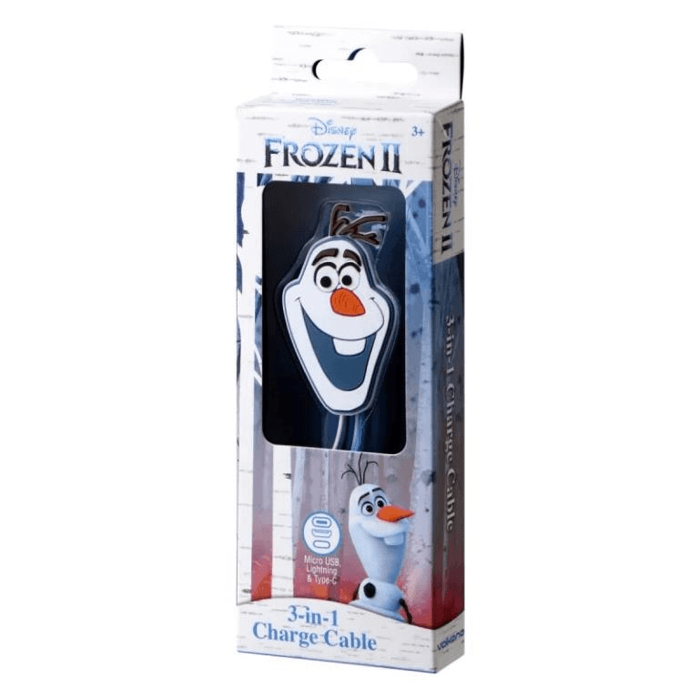 Disney Frozen II 3-in-1 Charging Cable DY-20039-FR