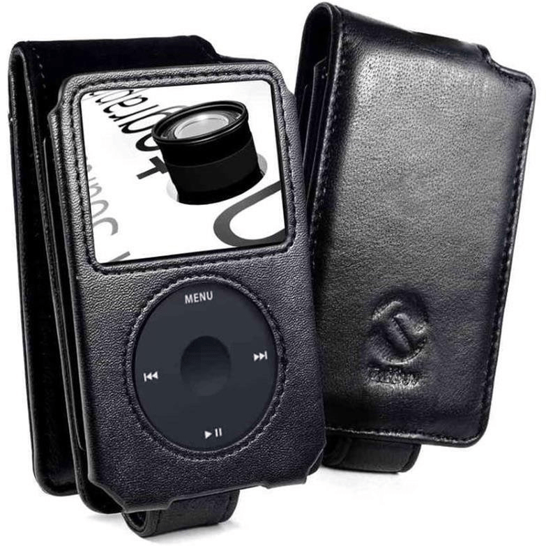 Tuff-Luv Napa Leather Case for iPod Classic Black E1_50