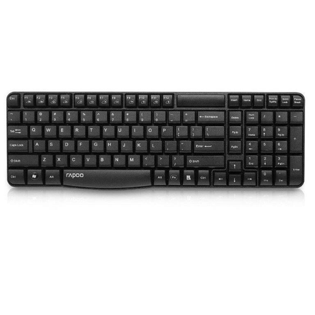 Rapoo E1050-US-BLACK Wireless Keyboard