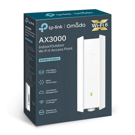 TP-Link EAP650-Outdoor AX3000 Wi-Fi 6 Access Point