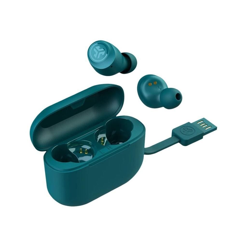 JLab GO Air Pop True Wireless Earbuds Teal EBGAIRPOPRTEL124