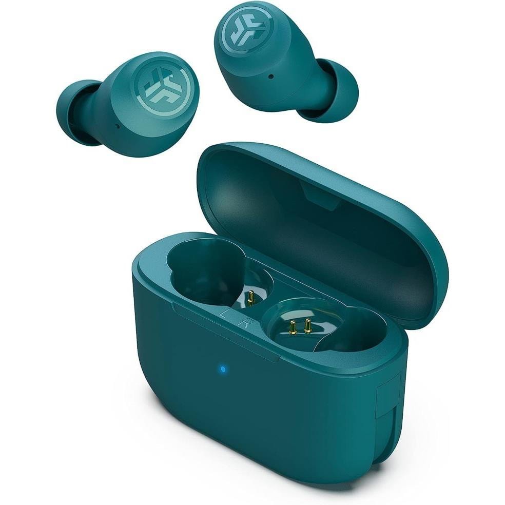 JLab GO Air Pop True Wireless Earbuds Teal EBGAIRPOPRTEL124