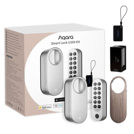 Aqara U200 Controller Smart Retrofit Door Lock - White EL-D02D-S