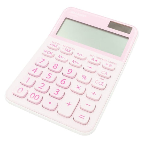 Sharp EL-M335B-PK 10-digit Desk Calculator Pink