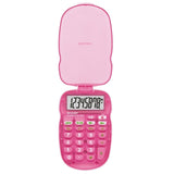 Sharp EL-S10BPK Hand-held Kids Coloured Calculator Pink