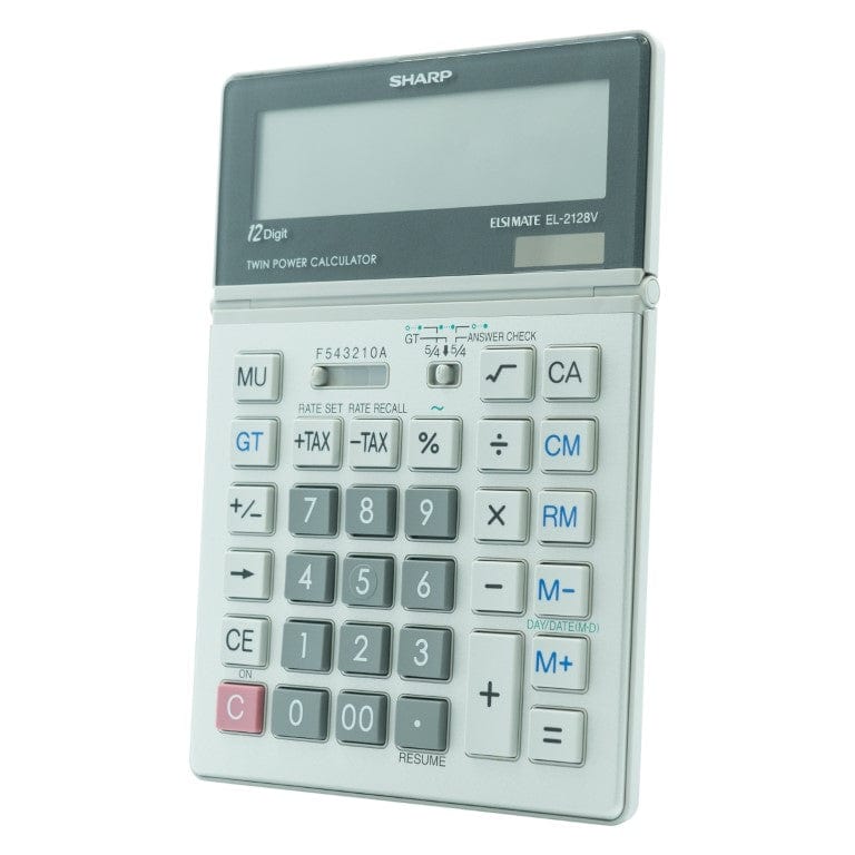 Sharp EL2128V Desk Calculator