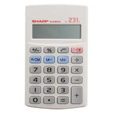 Sharp EL231 LB Pocket Calculator