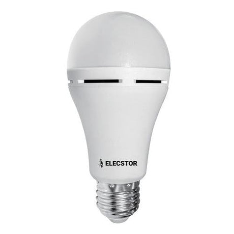 Elecstor E27 7W 1200mah Rechargeable LED Bulb - Warm White ELE-A60-7W-E27WW