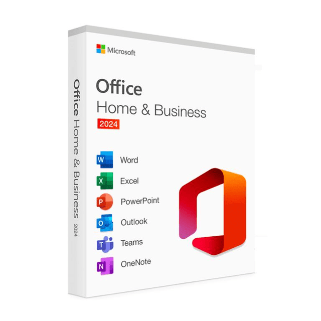 Microsoft Office Home and Business 2024 - for PC or MAC Lifetime 1-user FPP EP2-06635