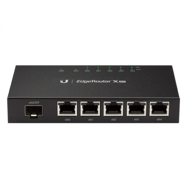 Ubiquiti UISP EdgeRouter X SFP 5-port Gigabit Ethernet Router with 1-port SFP ER-XSFP