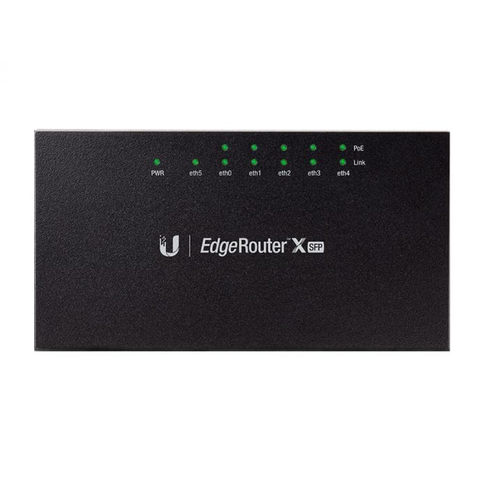 Ubiquiti UISP EdgeRouter X SFP 5-port Gigabit Ethernet Router with 1-port SFP ER-XSFP