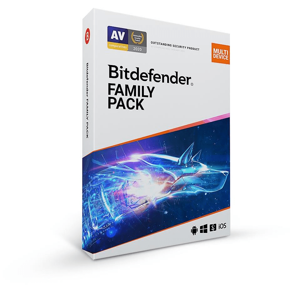 Bitdefender Family Pack 15 Device - 1 Year Subscription