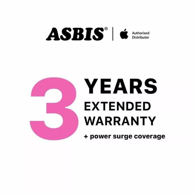 ASBIS Additional 3-year Warranty with Power Surge Coverage for MacBook Pro 14 EW3Y_ MACPRO_14