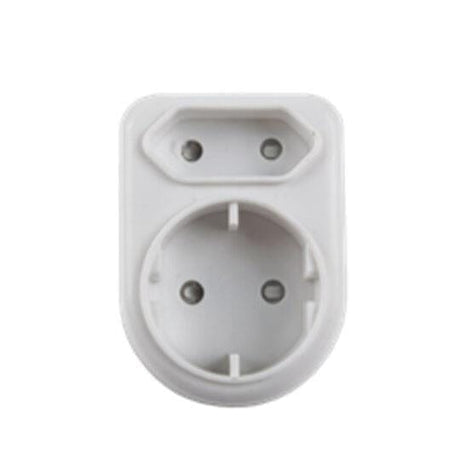 Ellies 2-way Euro 5A and Schuko 10A Adapter FEEMDS