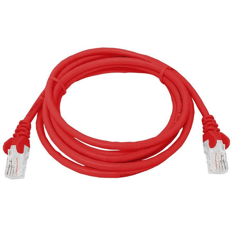 Linkbasic 2m Flylead Cat5e UTP Red FLY-2R