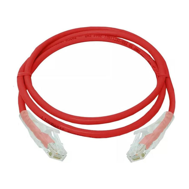 Linkbasic UTP CAT6 Flylead Cable Red 1m FLY-6-1R