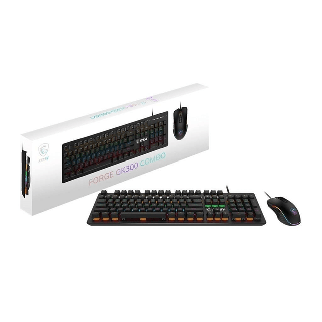 MSI Forge GK300 Keyboard and Mouse Combo