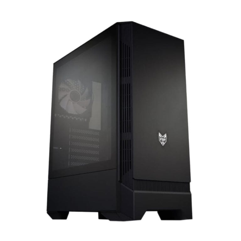 FSP CMT260 ATX Mid Tower Gaming PC Case with Hydro K Pro 500W PSU Black FSP05