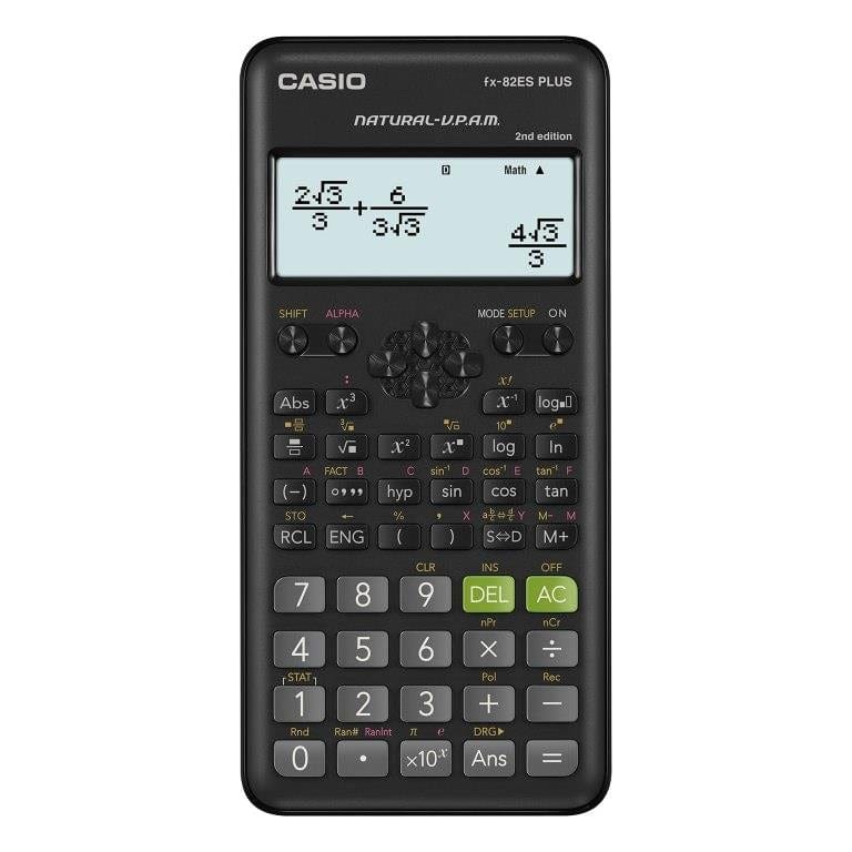 Casio fx-82ES PLUS-2 Standard Scientific Calculator