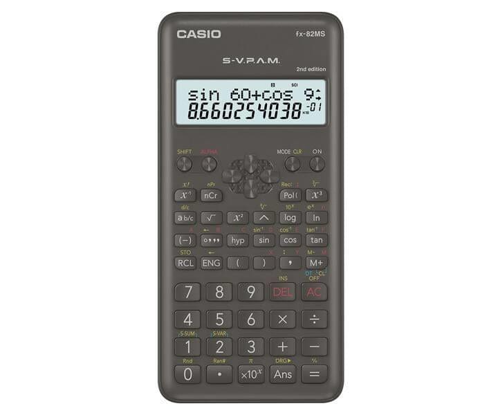 Casio fx-82MS-2 Standard Scientific Calculator