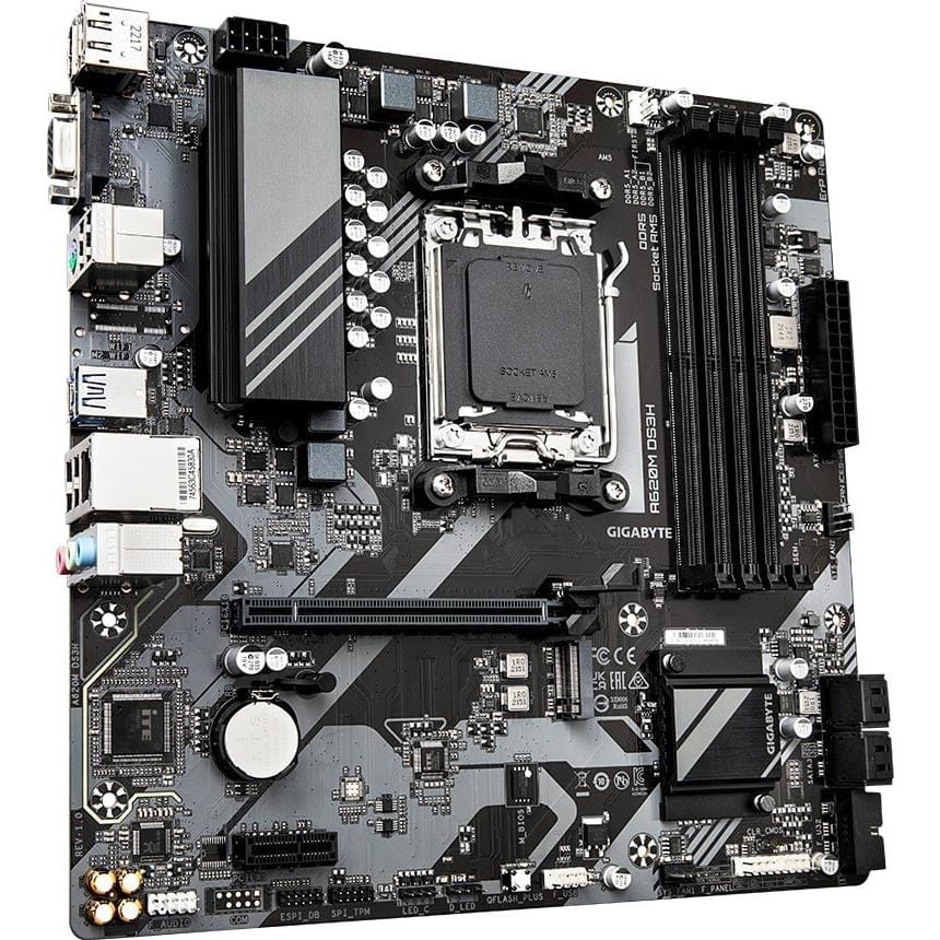 Gigabyte A620M DS3H AMD Socket AM5 micro ATX Motherboard GA-A620M-DS3H