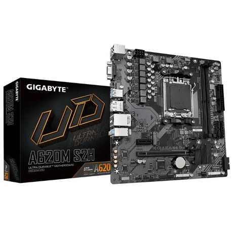 Gigabyte A620M S2H AMD Socket AM5 Micro-ATX Motherboard GA-A620M-S2H