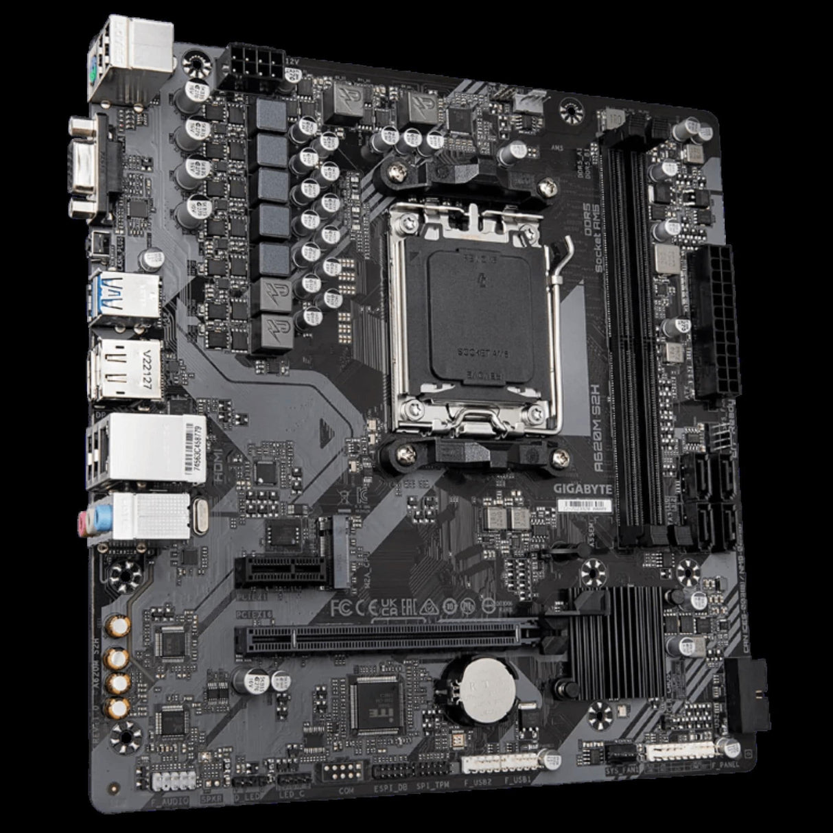 Gigabyte A620M S2H AMD Socket AM5 Micro-ATX Motherboard GA-A620M-S2H