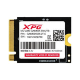 XPG GAMMIX S55 Gen4 512GB M.2 2230 PCIe Internal SSD GAMMIXS55-512G-C