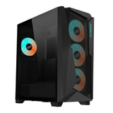 Gigabyte C301 Glass V2 Mid Tower Gaming PC Case Black GB-C301G V2