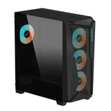 Gigabyte C301 Glass V2 Mid Tower Gaming PC Case Black GB-C301G V2