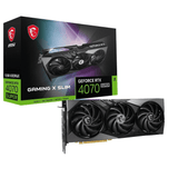 MSI Gaming Nvidia GeForce RTX 4070 SUPER 12G X Slim 12GB GDDR6X Graphics Card