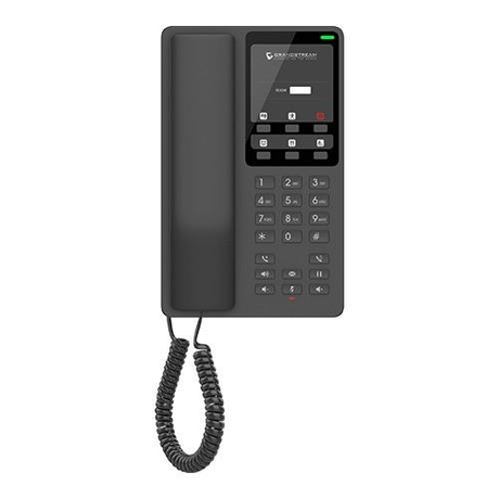 Grandstream 2 Line Wi-Fi 5 Compact Hotel Phone - Black GHP621W