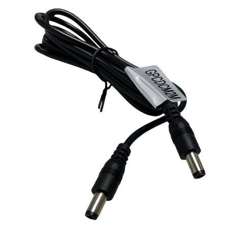 Gizzu 12V Male to Male DC Power Cable 1.2m GPCDCM2M