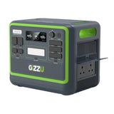 Gizzu Hero Pro 2400W 2048Wh UPS Fast Charge LifePO4 Portable Power Station with 2x SA Power Plugs GPS2000U