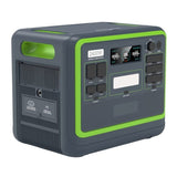 Gizzu Hero Pro 2400W 2048Wh UPS Fast Charge LifePO4 Portable Power Station with 2x SA Power Plugs GPS2000U